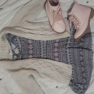 Oshkosh sweater cardigan & Children's Place dress